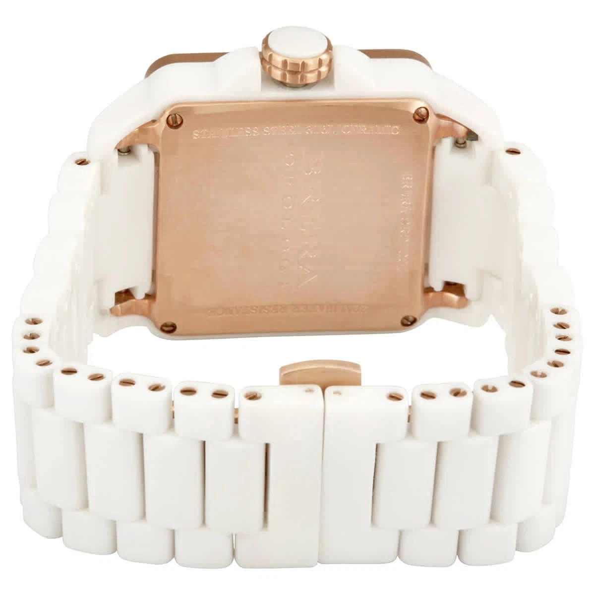 Brera Orologi Stella White Ceramic Mother of Pearl Dial Women's Watch BWST2CWHRGN