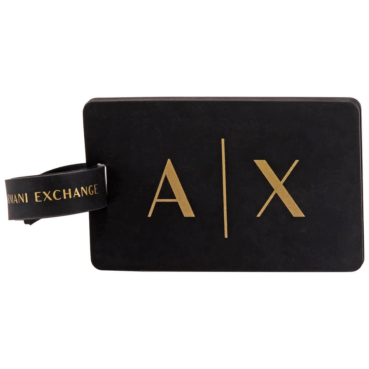 Armani Exchange AX7105 Men's Black Chronograph Quartz Watch with Luggage Tag