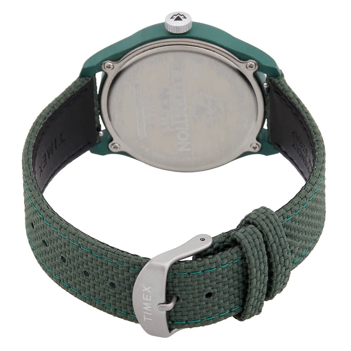 Timex Green Face Stainless Steel Men's Luxury Watch