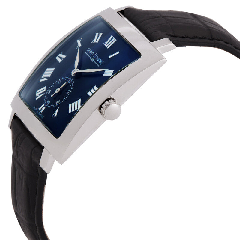 Saint Honore Paris Carree H SH CR823002 1DR men's watch with blue dial