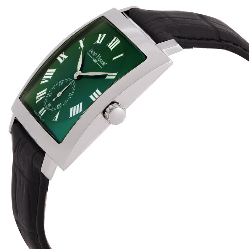 Saint Honore Paris Carree H SH CR823002 1VR men's watch with green dial