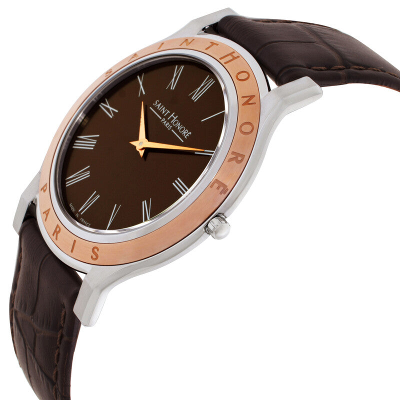 Saint Honore Paris Deauville H SH DE826001 6MR men's watch with brown dial