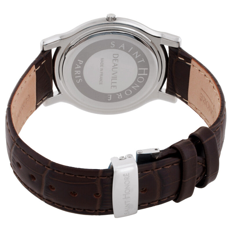 Saint Honore Paris Deauville H SH DE826001 6MR men's watch with brown dial