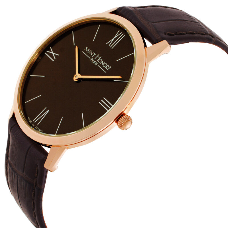 Saint Honore Paris Wagram H SH WG826011 8MR men's watch with brown dial