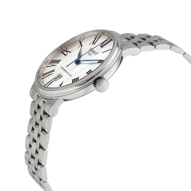 Tissot Carson Powermatic 80 Automatic Silver Dial Men's Watch