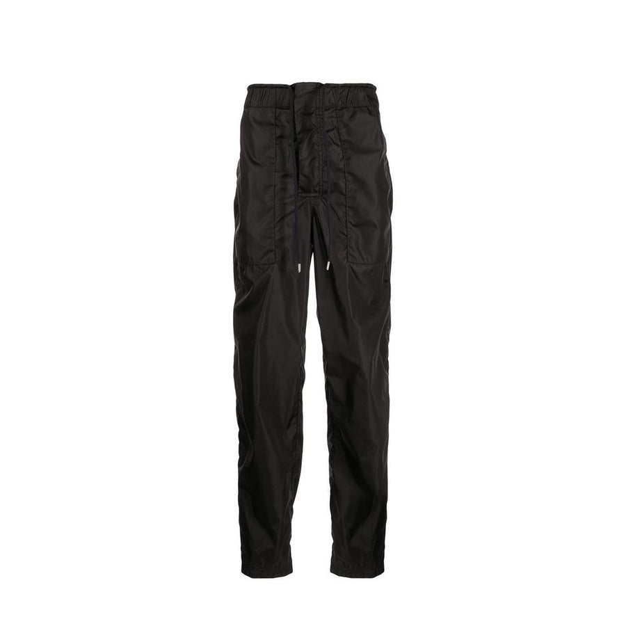 Ambush Drawstring Logo Joggers BMCJ001F21FAB001_1000 men's pants in black, product photo 1