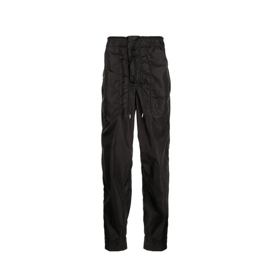 Ambush Drawstring Logo Joggers BMCJ001F21FAB001_1000 men's pants in black, product photo 1