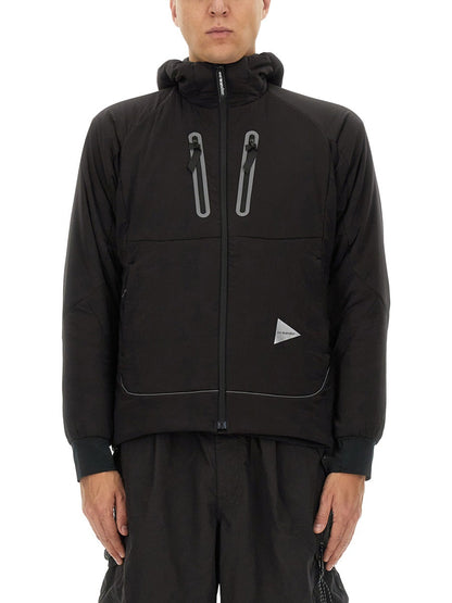 And Wander Alpha Air Sweatshirt — Black