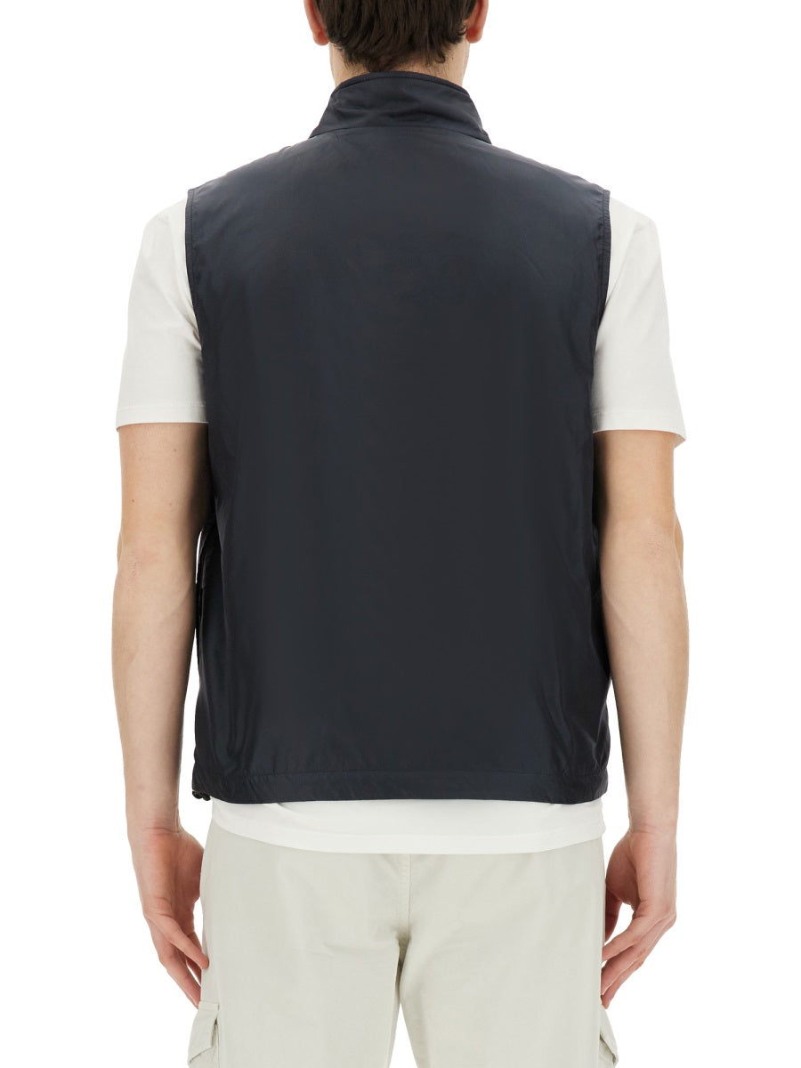 Aspesi Vernis Vest — Blue