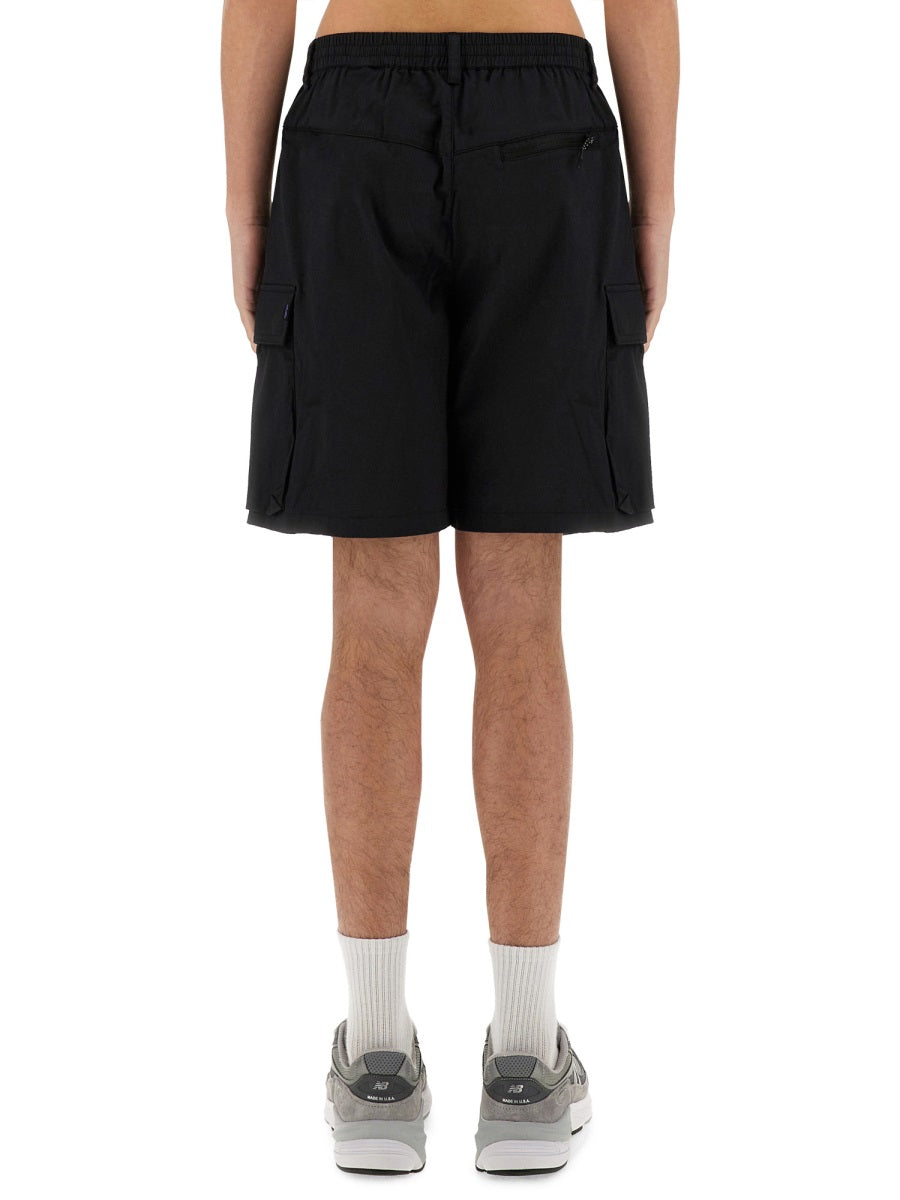 Alpha Industries Cotton-Blend Cargo Shorts 140223187007673890670355 men's shorts in black, product photo 1