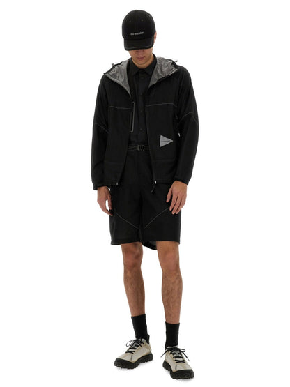 And Wander 3L UL Jacket — Black