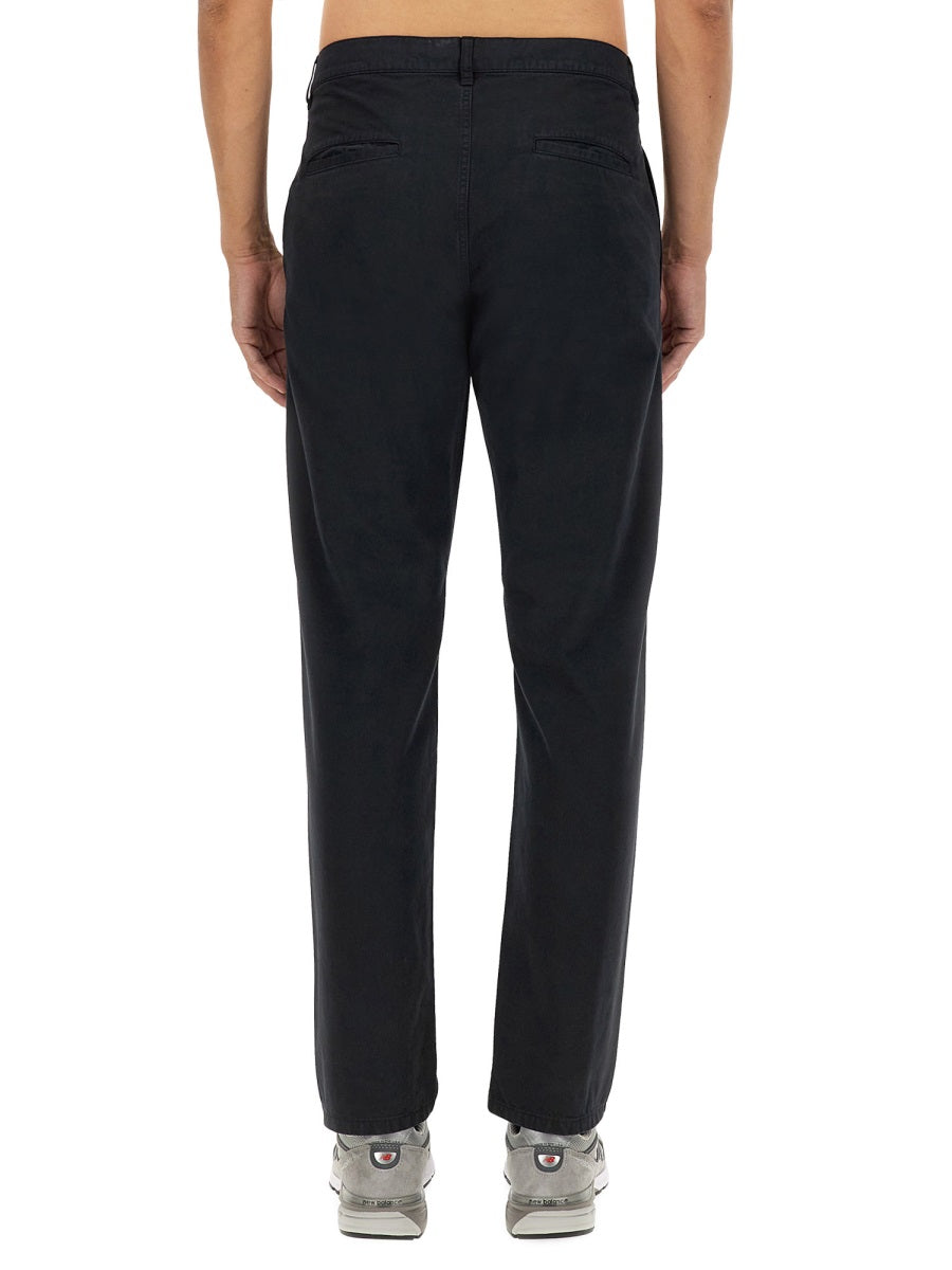 Aspesi Cotton Chino Pants — Blue