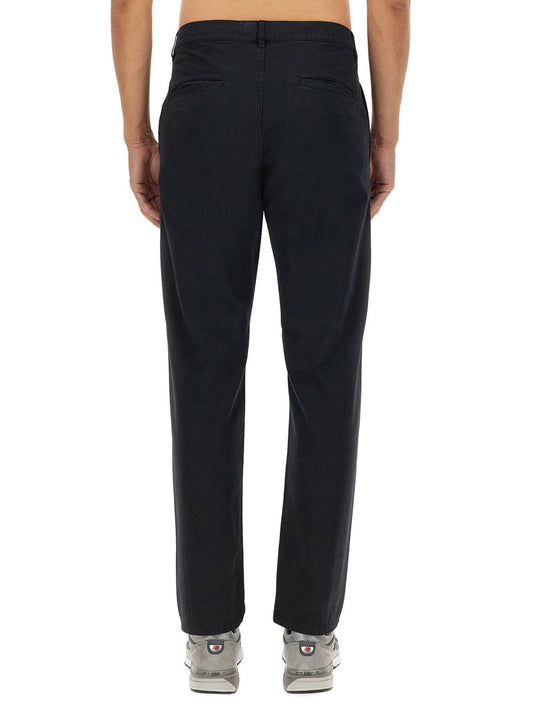 Aspesi Cotton Chino Pants — Blue