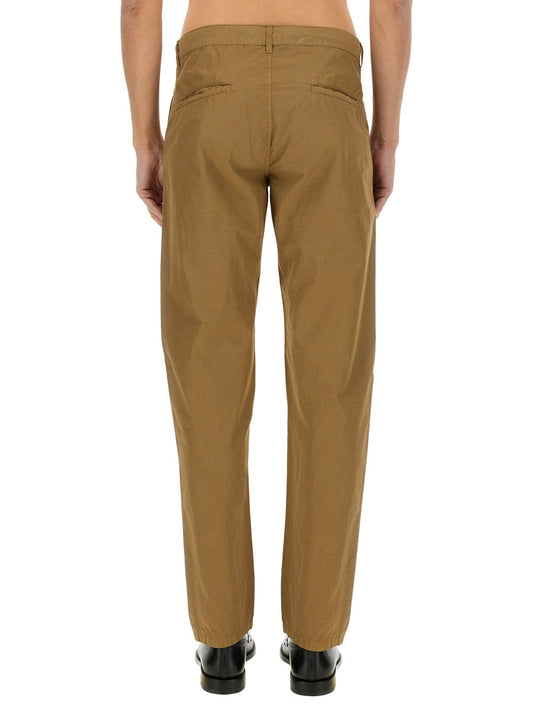 Aspesi 100% Cotton Chino Pants — Beige