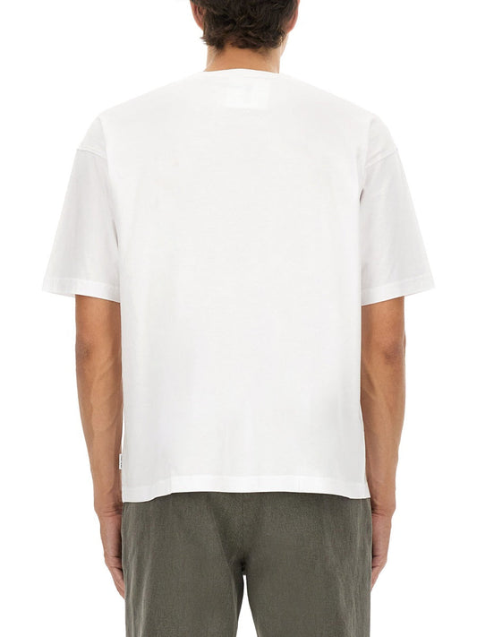 Aspesi Graphic Print T-Shirt — White
