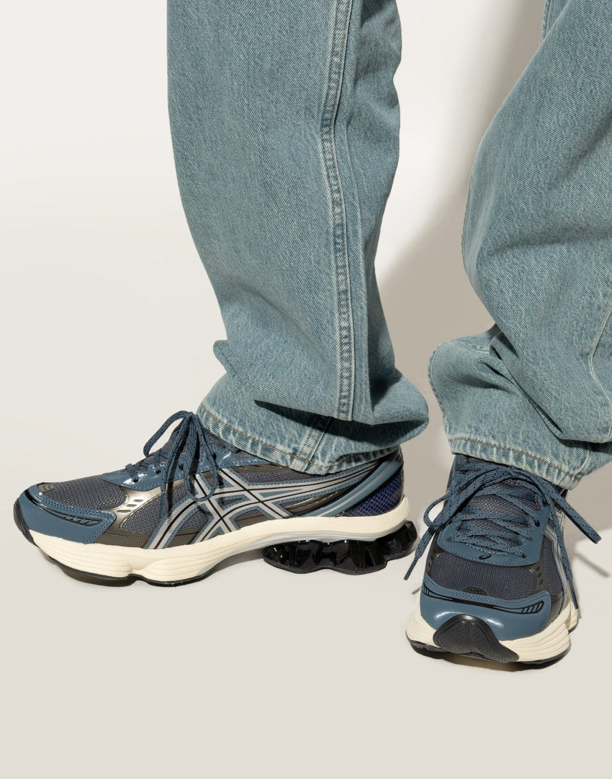 Asics Gel-Kinetic Fluent Sneakers — Gray