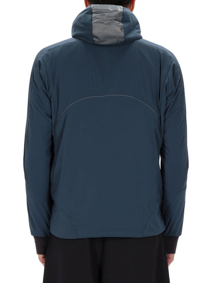 And Wander Alpha Air Jacket — Blue