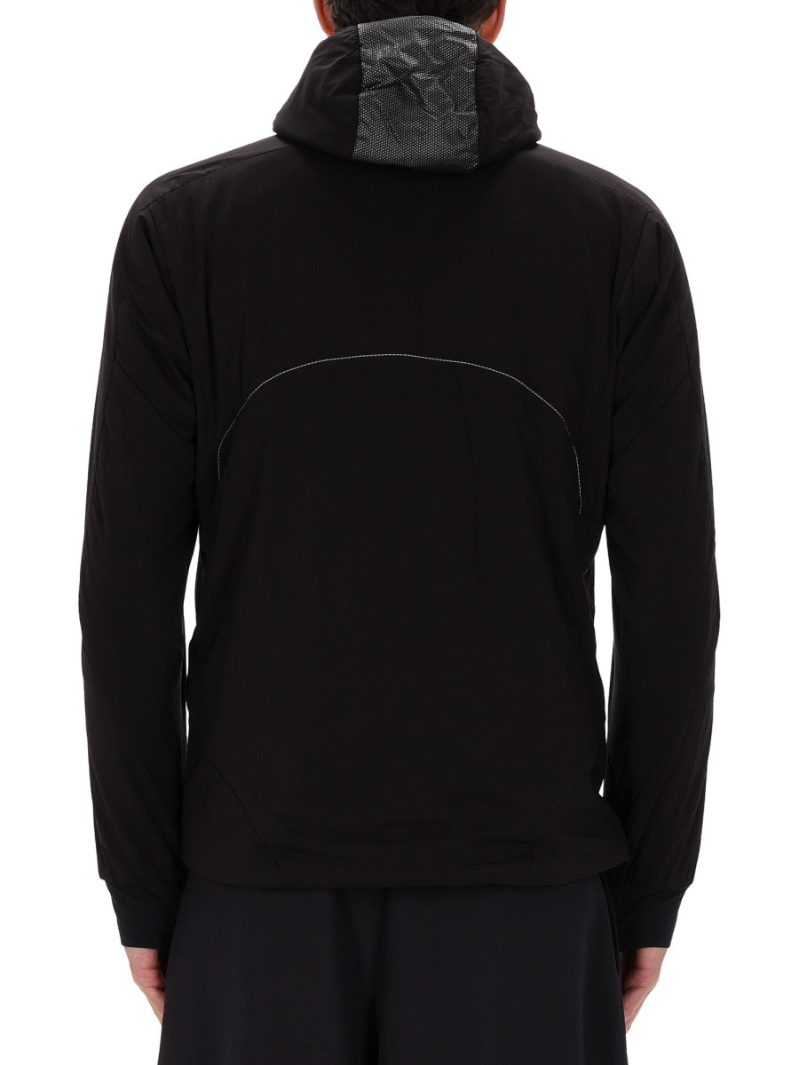 And Wander Alpha Air Jacket — Black