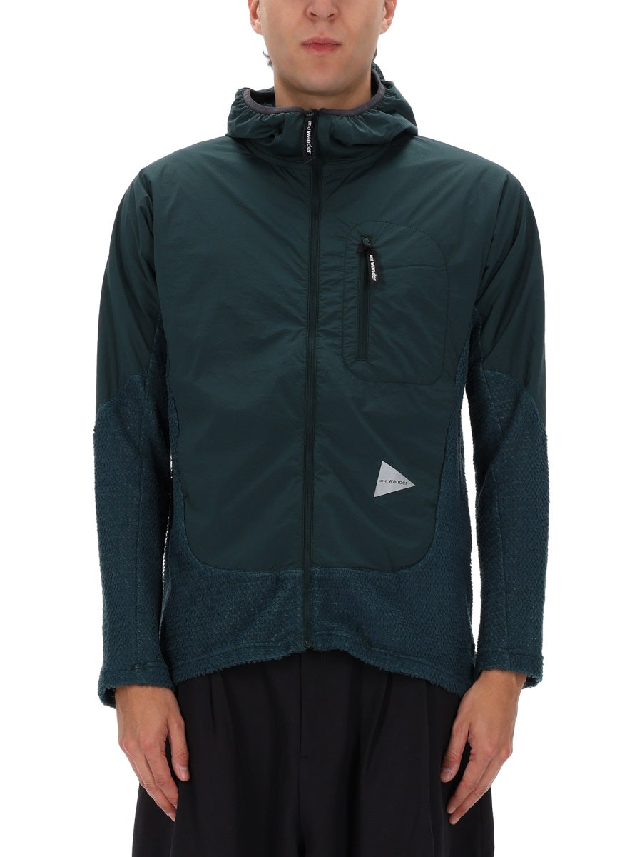 And Wander Alpha Direct Jacket — Green