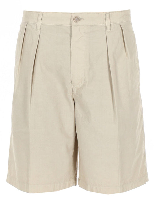 Aspesi Cotton Shorts — Beige