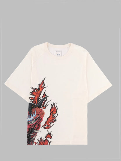 Adidas Cotton T-Shirt — White