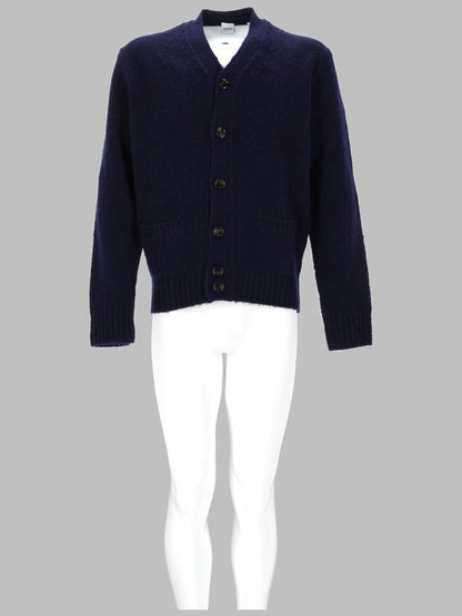 Aspesi Knitted Cardigan — Blue