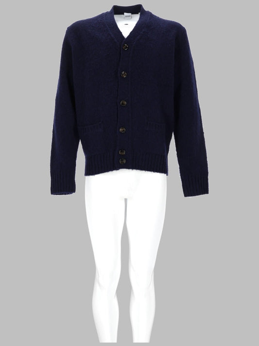 Aspesi Knitted Cardigan — Blue