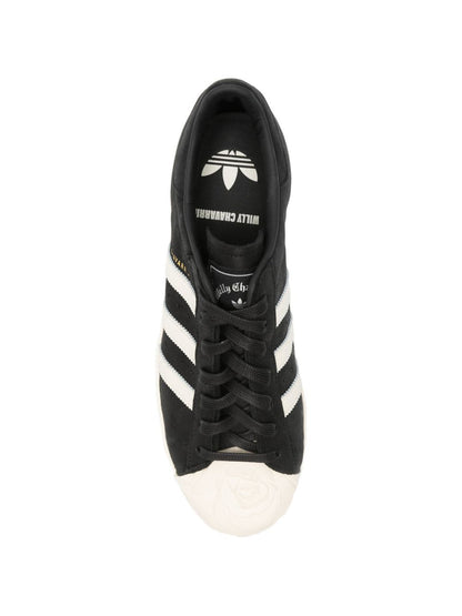 Adidas by Willy Chavarria Superstar Sneakers KJ2029 unisex sneakers in black, product photo 4