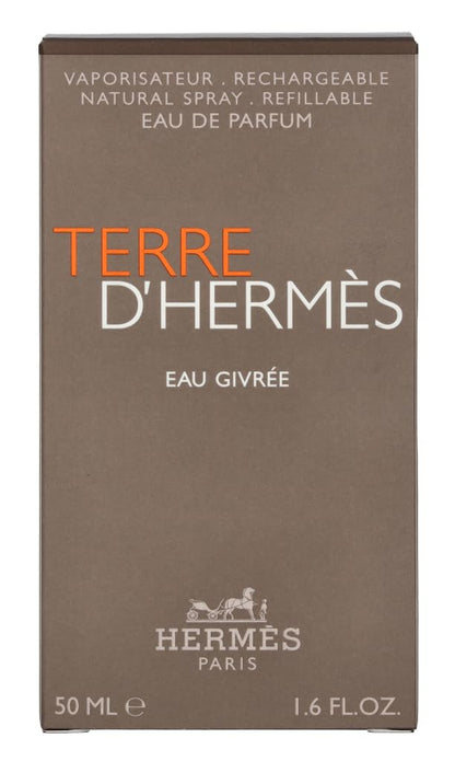 Hermes Terre d'Hermes Eau Givree for Men Eau de Parfum Spray, 3.4 Ounce (Refillable)