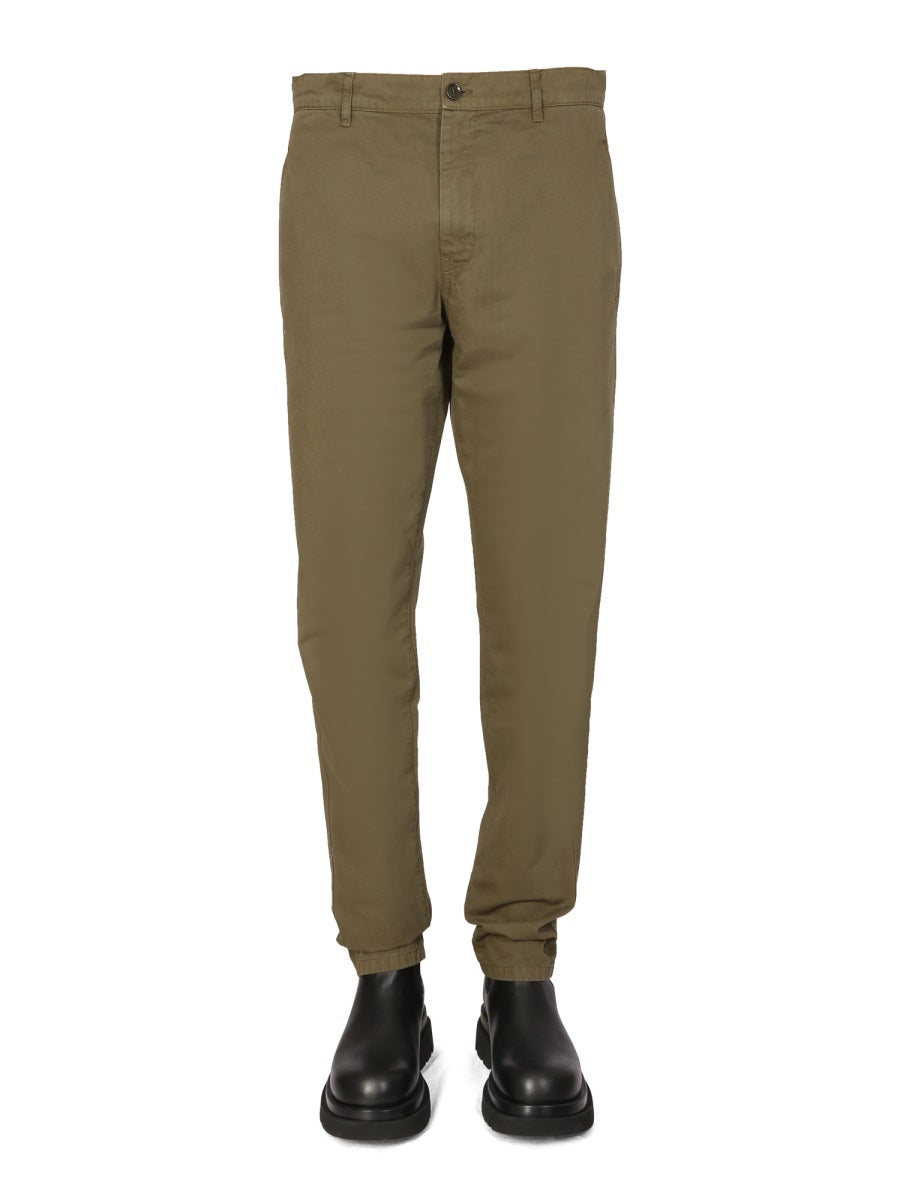 Aspesi 100% Cotton Chino Pants — Green