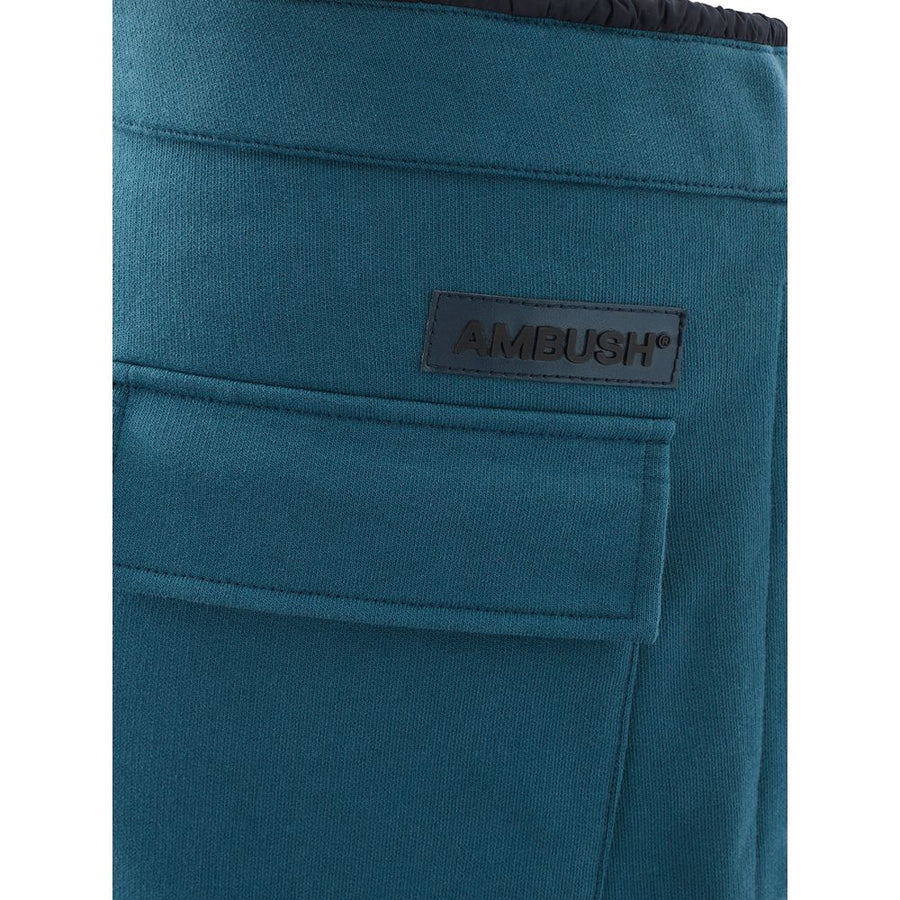 Ambush Technical Cotton Joggers AM-1677673-M men's pants in blue, product photo 4