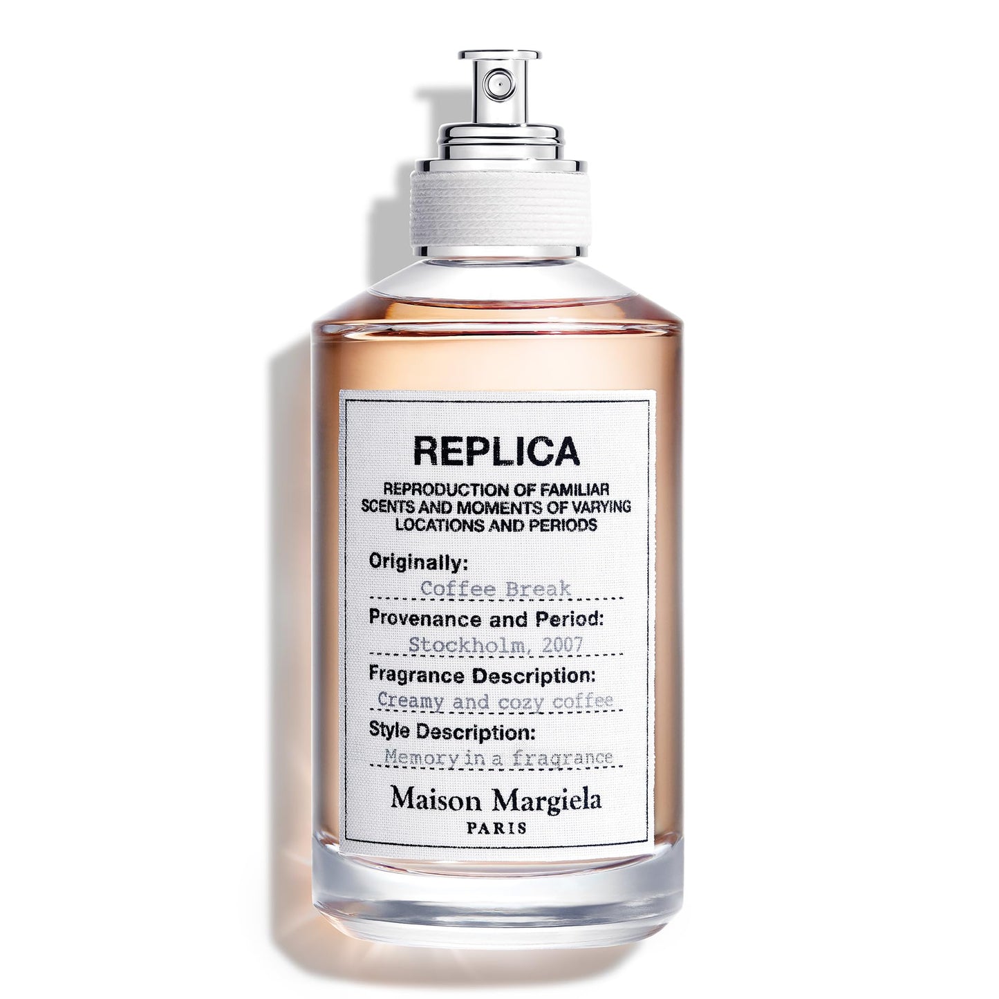 Maison Margiela Replica Coffee Break Warm Fougere Fragrance - 3.4 Fl Oz | Eau de Toilette with Arabica Beans, Milk Mousse & Lavender - Long Lasting - Vibrant Unisex Scent Perfect in Winter & Everyday