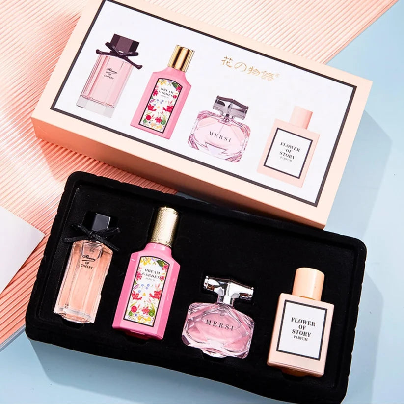 4-Piece Luxury Perfume Gift Set for Women EDP 110ml