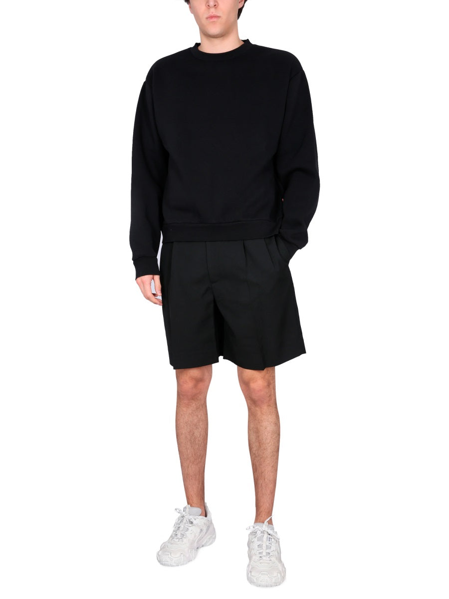 Acne Studios Cotton Sweatshirt 5919771787 men's sweater in black