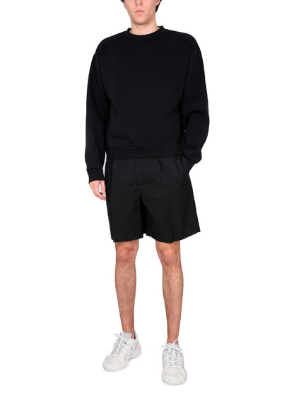 Acne Studios Cotton Sweatshirt 5919771787 men's sweater in black