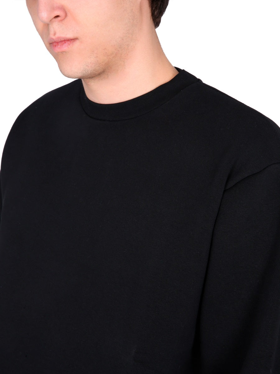 Acne Studios Cotton Sweatshirt 5919771787 men's sweater in black