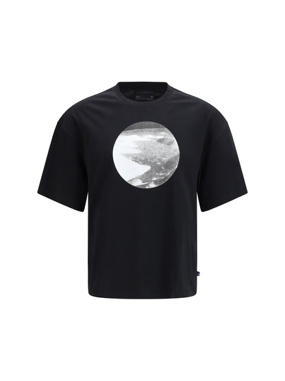 Alpha Industries Desert Print T-Shirt 1402237445032616853504000 unisex t-shirt in black, product photo 2