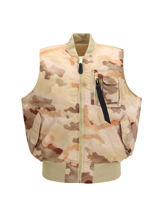 Alpha Industries Reversible Desert Camouflage Nylon Vest SKU1402237445099292844359680 men's vest in beige, product photo 1