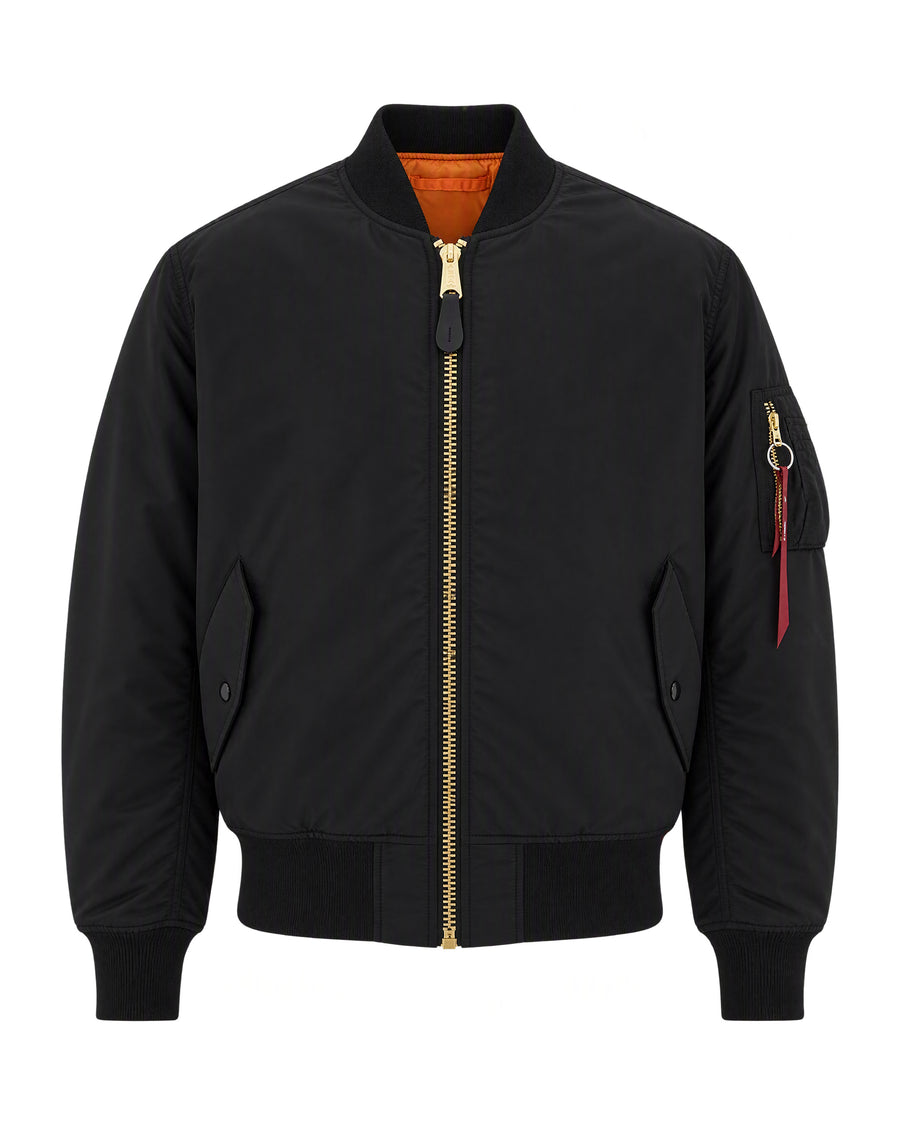 Alpha Industries Padded Bomber Jacket 1402277508163491262365696 men's jacket in black, product photo 1