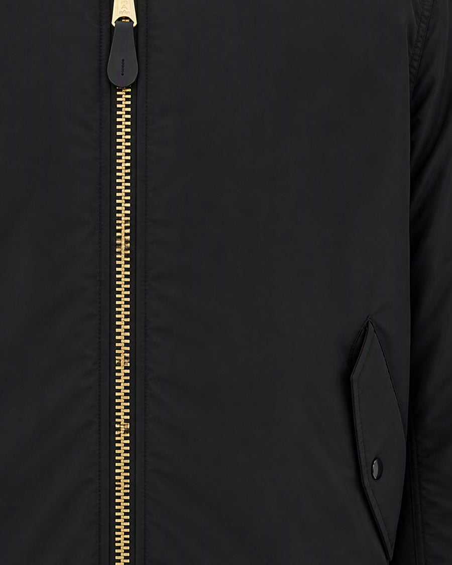 Alpha Industries Padded Bomber Jacket 1402277508163491262365696 men's jacket in black, product photo 3
