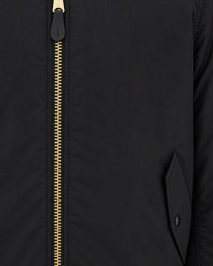 Alpha Industries Padded Bomber Jacket 1402277508163491262365696 men's jacket in black, product photo 3