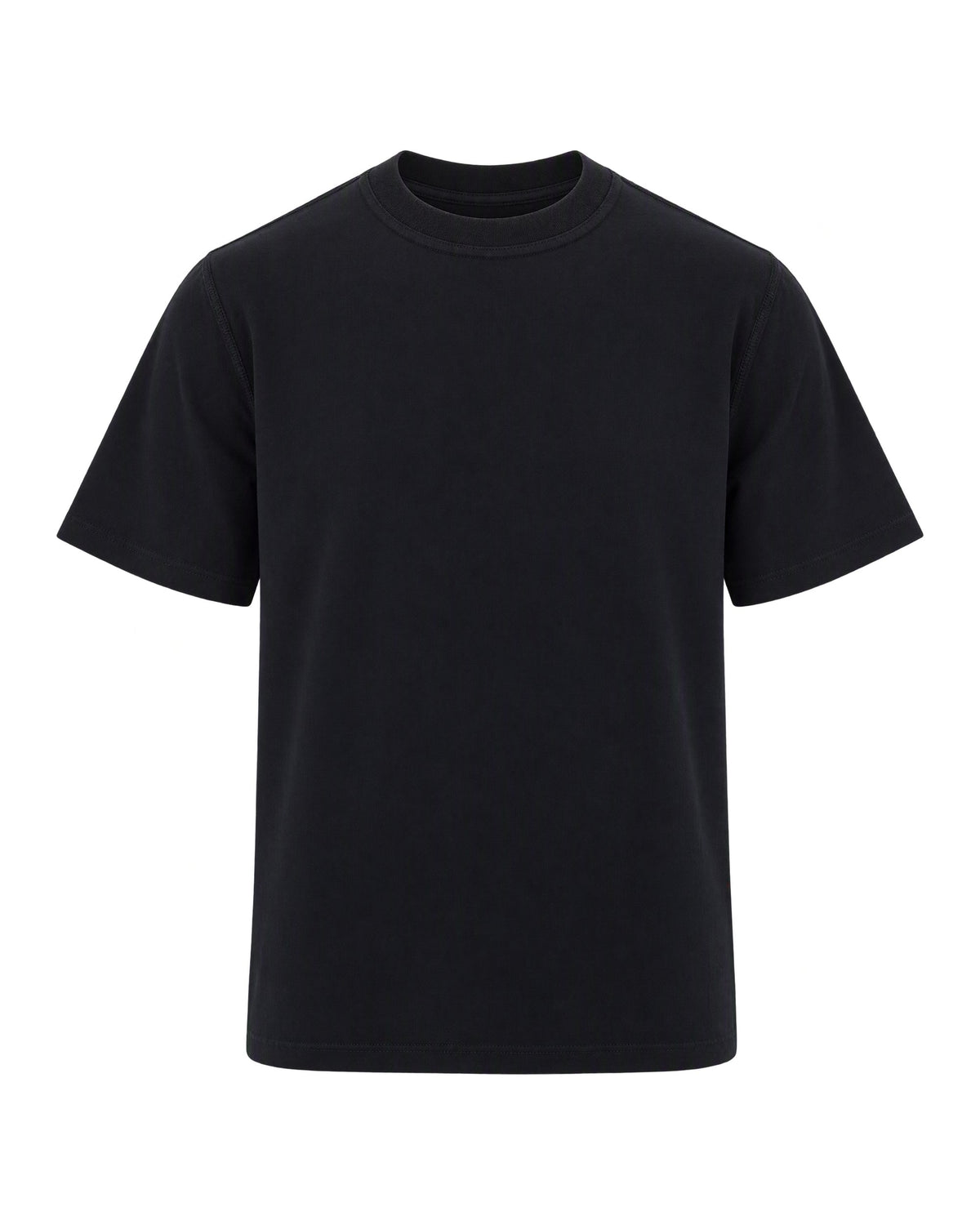 Arte Antwerp Crew-Neck Cotton T-Shirt — Black