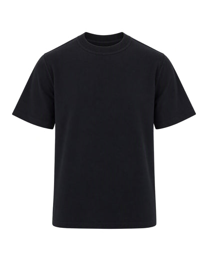 Arte Antwerp Crew-Neck Cotton T-Shirt — Black