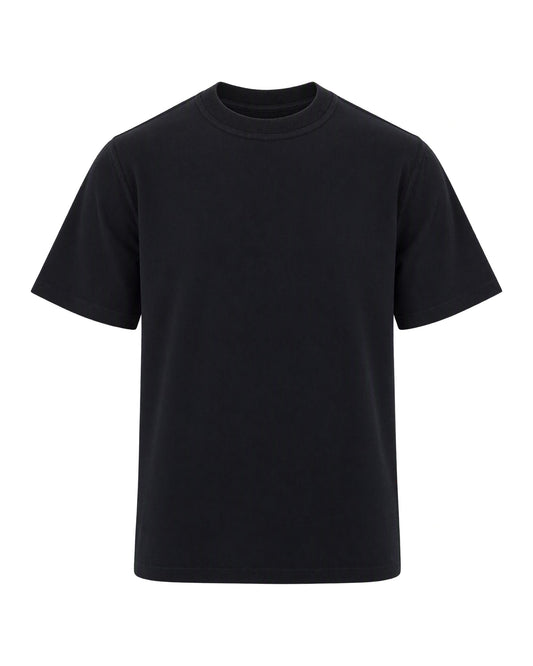 Arte Antwerp Crew-Neck Cotton T-Shirt — Black