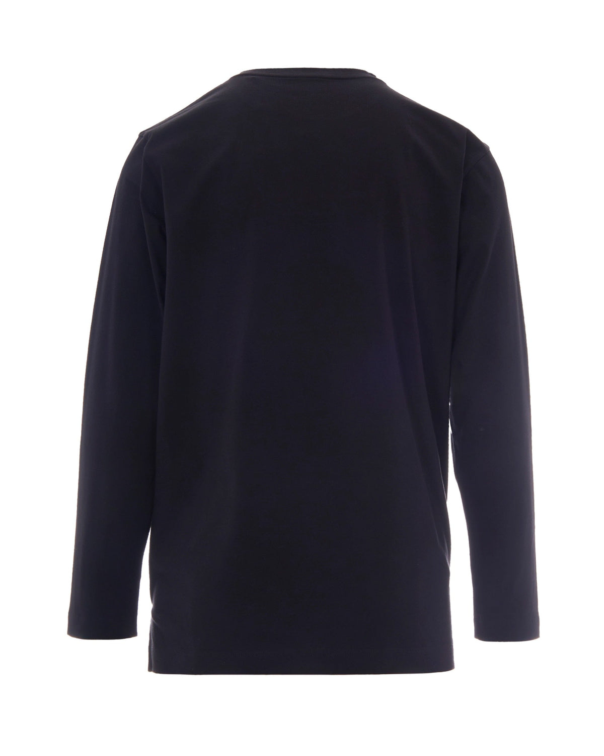 Adidas Long-Sleeve Cotton Jersey T-Shirt — Black