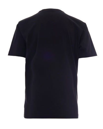Adidas Y-3 Logo Cotton T-Shirt — Black