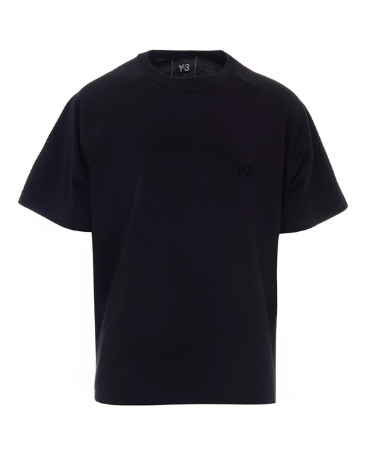 Adidas Cotton Jersey T-Shirt — Black