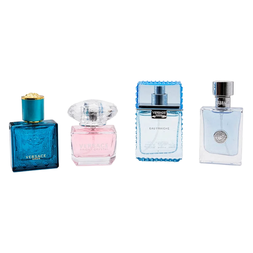 Versace Gift Set For Men & Women 4x30ml