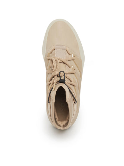 Adidas Fear of God Collaboration High-Top Sneaker — Beige