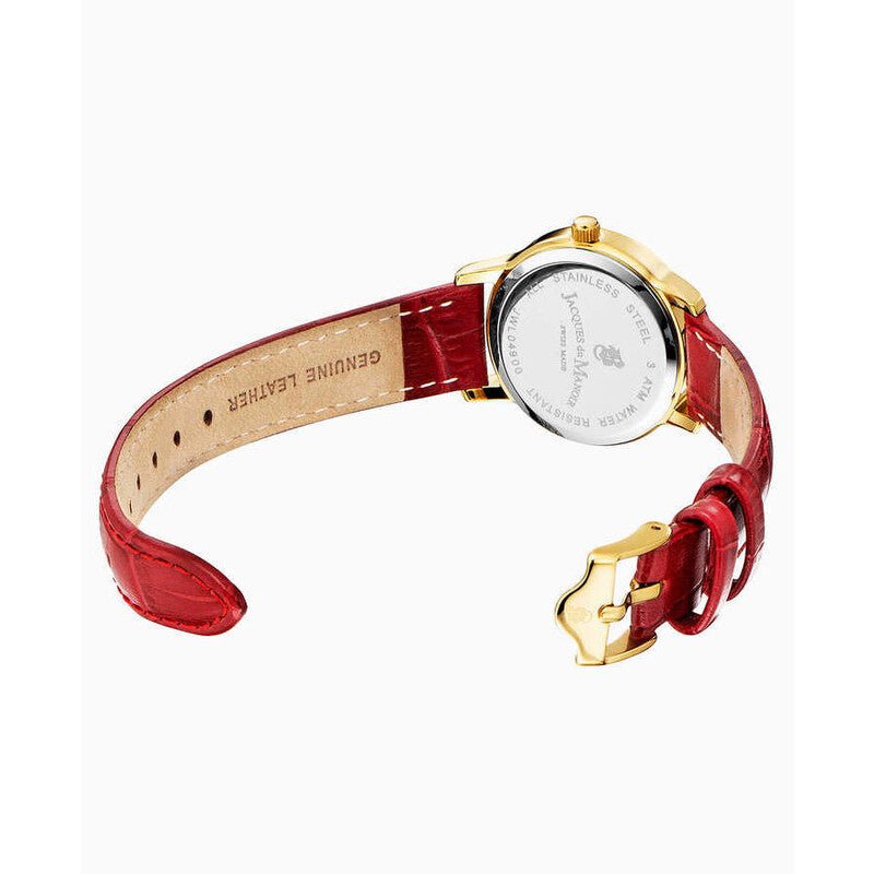 Jacques Du Manoir Genesis Ladies JWL04903 women's watch with white dial (view 3)